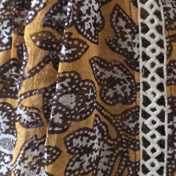 Anthropologie sheer tank top boho romantic - Picture 5 of 7